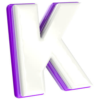 Letter 3d render png