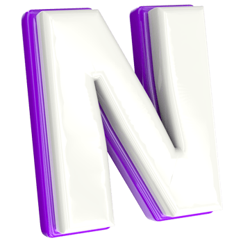 Letter 3d render png
