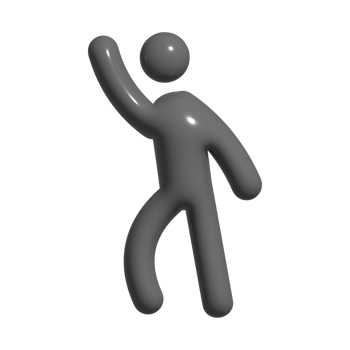 3d icon of people greeting png
