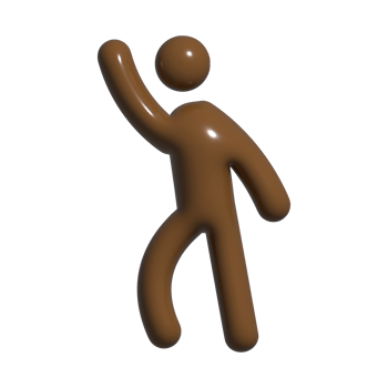 3d icon of people greeting png