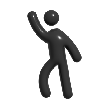 3d icon of people greeting png