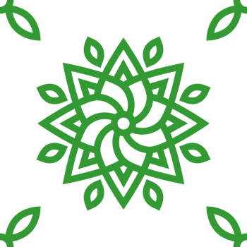 Floral Design in Square Tile Seamless Pattern png