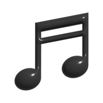music 3d icon png