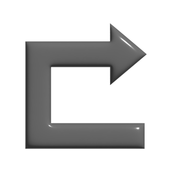 arrow 3d icon png