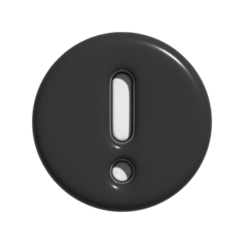 warning icon 3d png