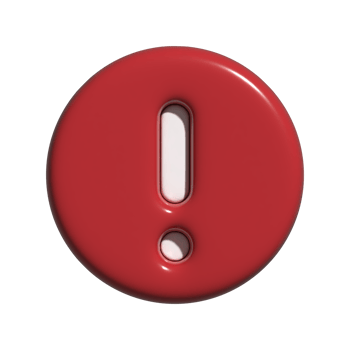 warning icon 3d png
