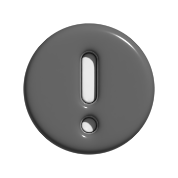 warning icon 3d png