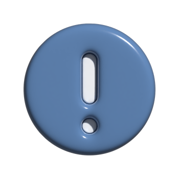 warning icon 3d png
