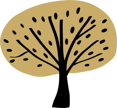 doodle tree freehand drawing. png