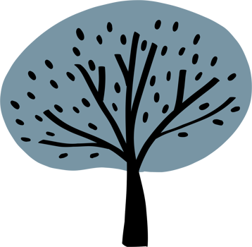 doodle tree freehand drawing. png
