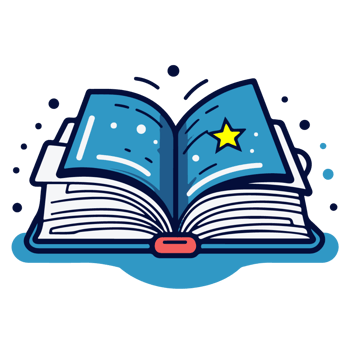 School illustration blue book icon png