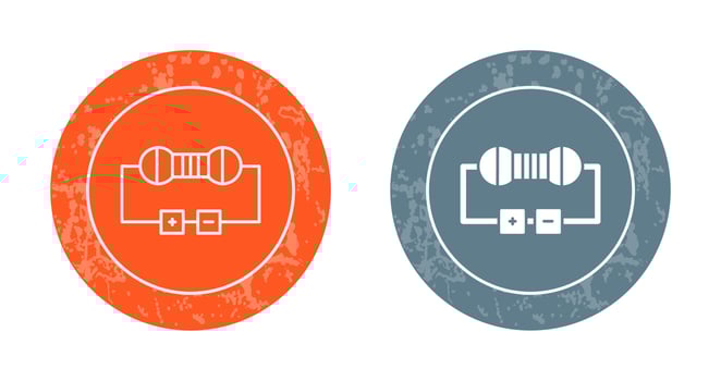 Resistor Vector Icon