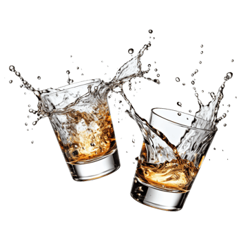 water spray in the cup, water spray, spray gradually png