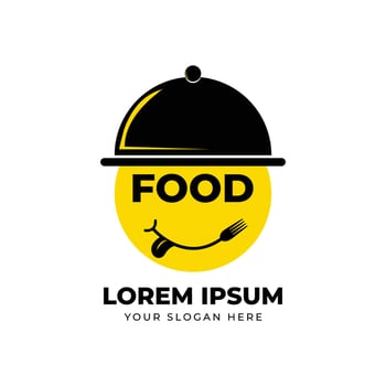 Food logo design vector template