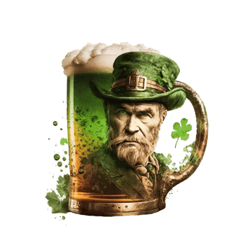 ST Patrick's day beer png