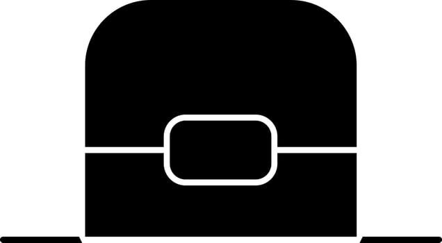 Hat Glyph Icon vector