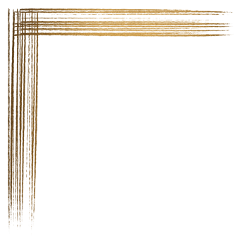 Luxury gold line element png