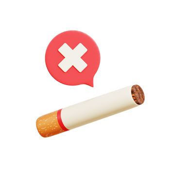 Anti Tobacco Day 3D Icon png