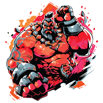 Fresh and unique warrior graphic for stylish tshirt, png