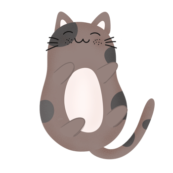cute cat cartoon png