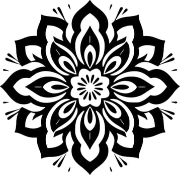 Mandala - High Quality Vector Logo - Vector illustration ideal for T-shirt graphic