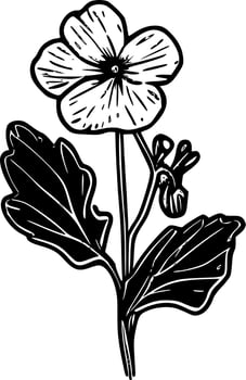Primrose - Minimalist and Flat Logo - Vector illustration