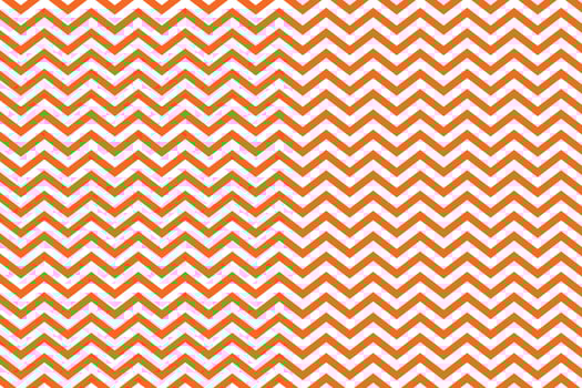 simple abstract seamlees orenge colour zig zag pattern on white background vector