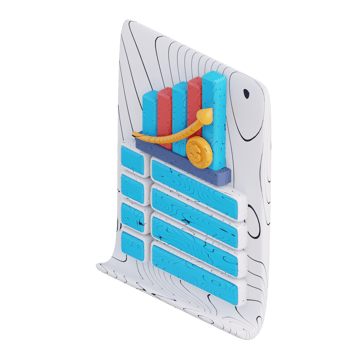 3d illustration of rose graphic document png