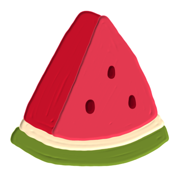hand drawn cute fruits png