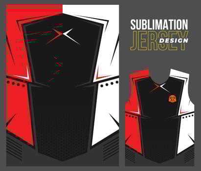 Tshirt Jersey Print Racing Sport vector