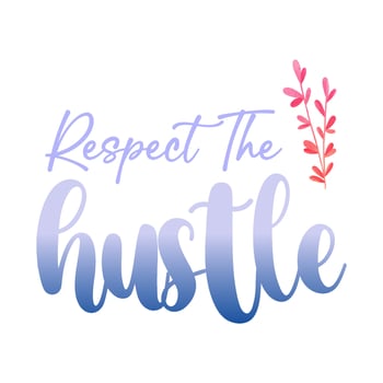 Daily quote and motivation vector design