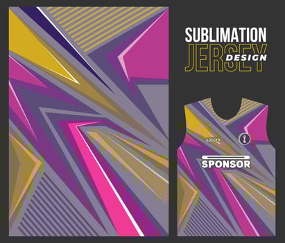 Tshirt Jersey Print Racing Sport vector