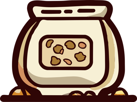 Cat food png graphic clipart design