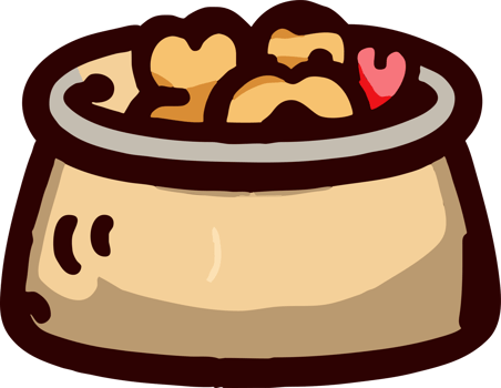 Cat food png graphic clipart design