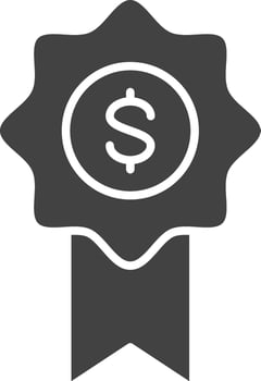 Reward icon vector image. Suitable for mobile apps, web apps and print media.