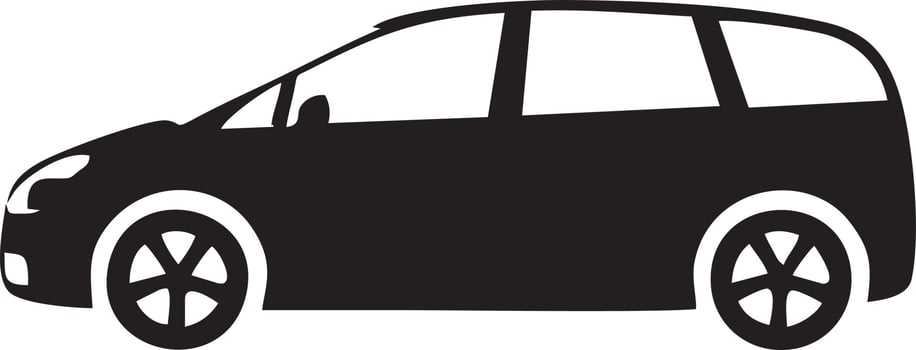 car vehicle transportation icon symbol vector image. Illustration of the automobile automotive motor vector design. EPS 10