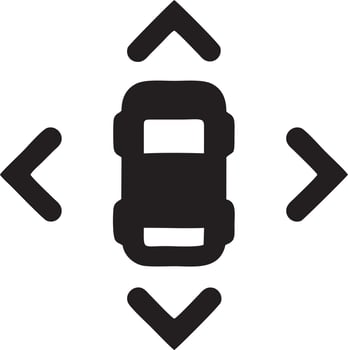 car vehicle transportation icon symbol vector image. Illustration of the automobile automotive motor vector design. EPS 10