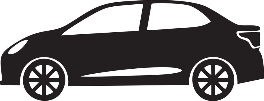 car vehicle transportation icon symbol vector image. Illustration of the automobile automotive motor vector design. EPS 10