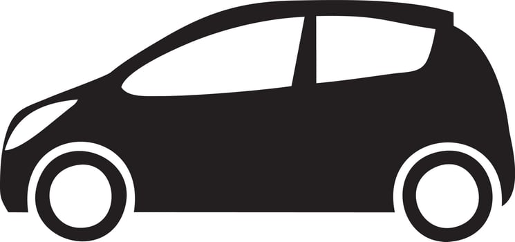 car vehicle transportation icon symbol vector image. Illustration of the automobile automotive motor vector design. EPS 10