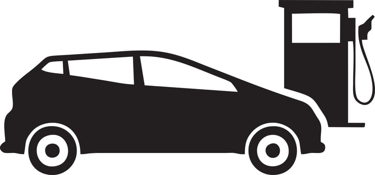 car vehicle transportation icon symbol vector image. Illustration of the automobile automotive motor vector design. EPS 10