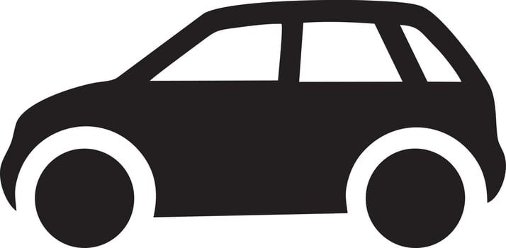 car vehicle transportation icon symbol vector image. Illustration of the automobile automotive motor vector design. EPS 10