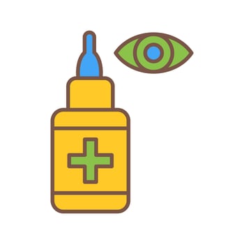 Eye Drop Vector Icon
