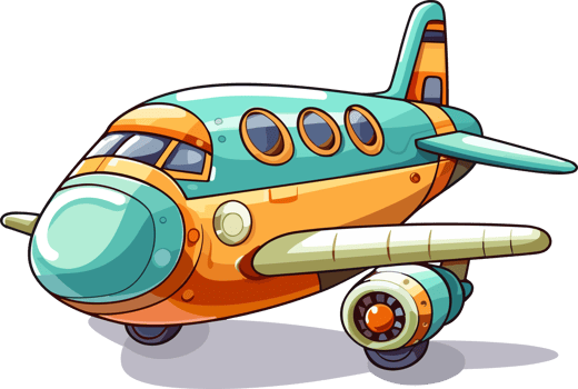 Airplane transparent background png