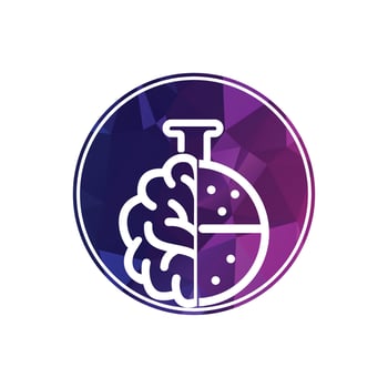 Brain Lab is a Professional science, education and technology logo vector