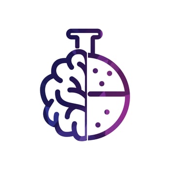 Brain Lab is a Professional science, education and technology logo vector