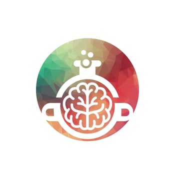 Brain Lab is a Professional science, education and technology logo vector