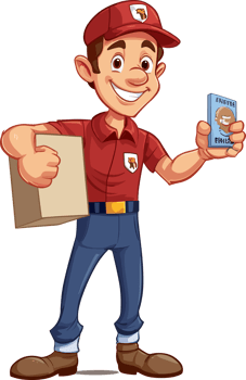delivery man transparent background png