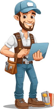 delivery man transparent background png