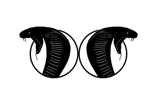Cobra Head for Logo Type by B... vector
