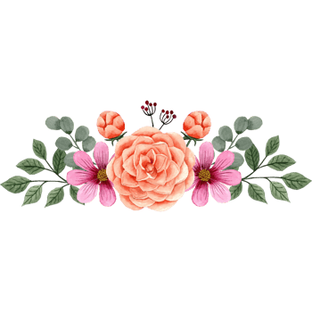 Flower bouquet, floral Clip art Element Transparent Background png